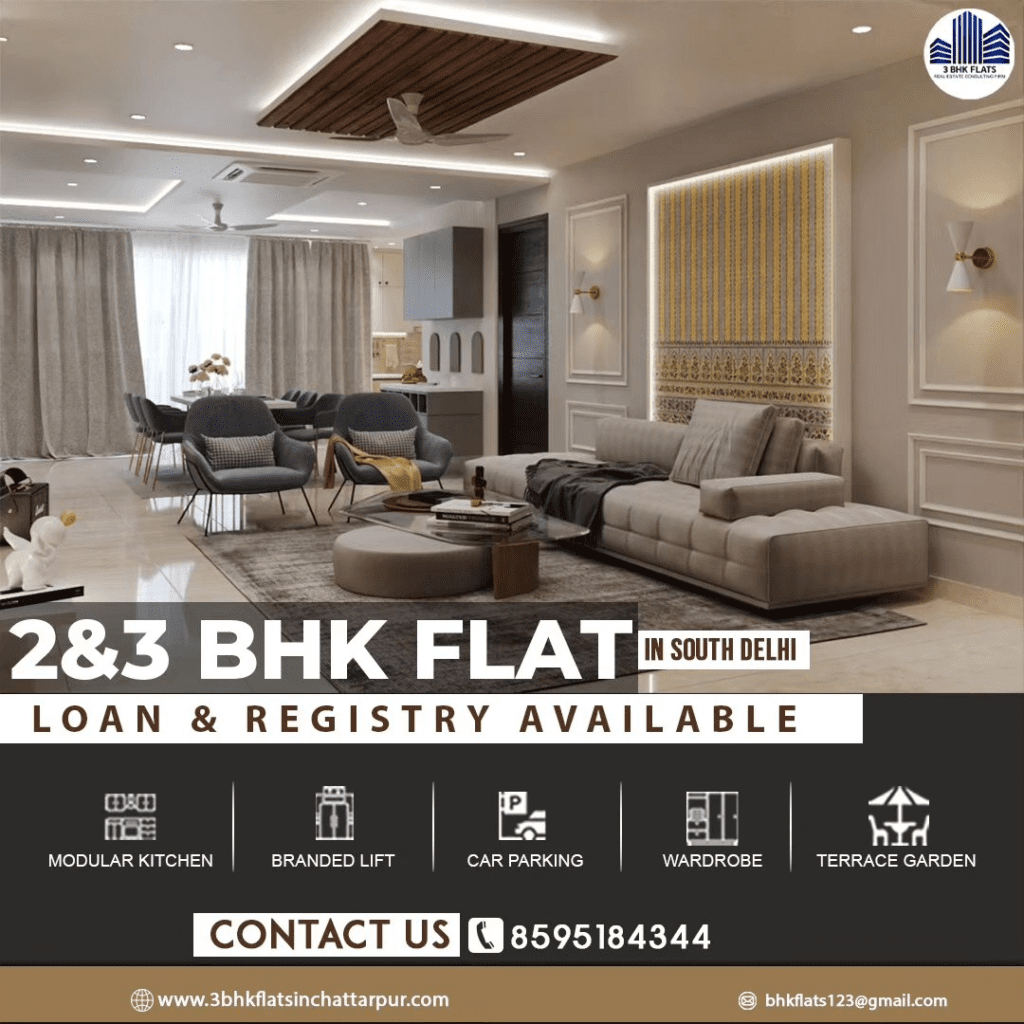 2 BHK Luxurious Flat In South Delhi Image