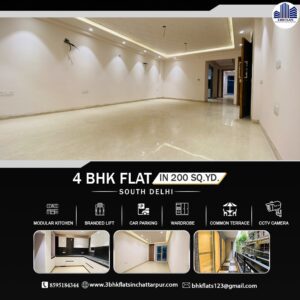 4 BHK Flats in Chattarpur South Delhi Image