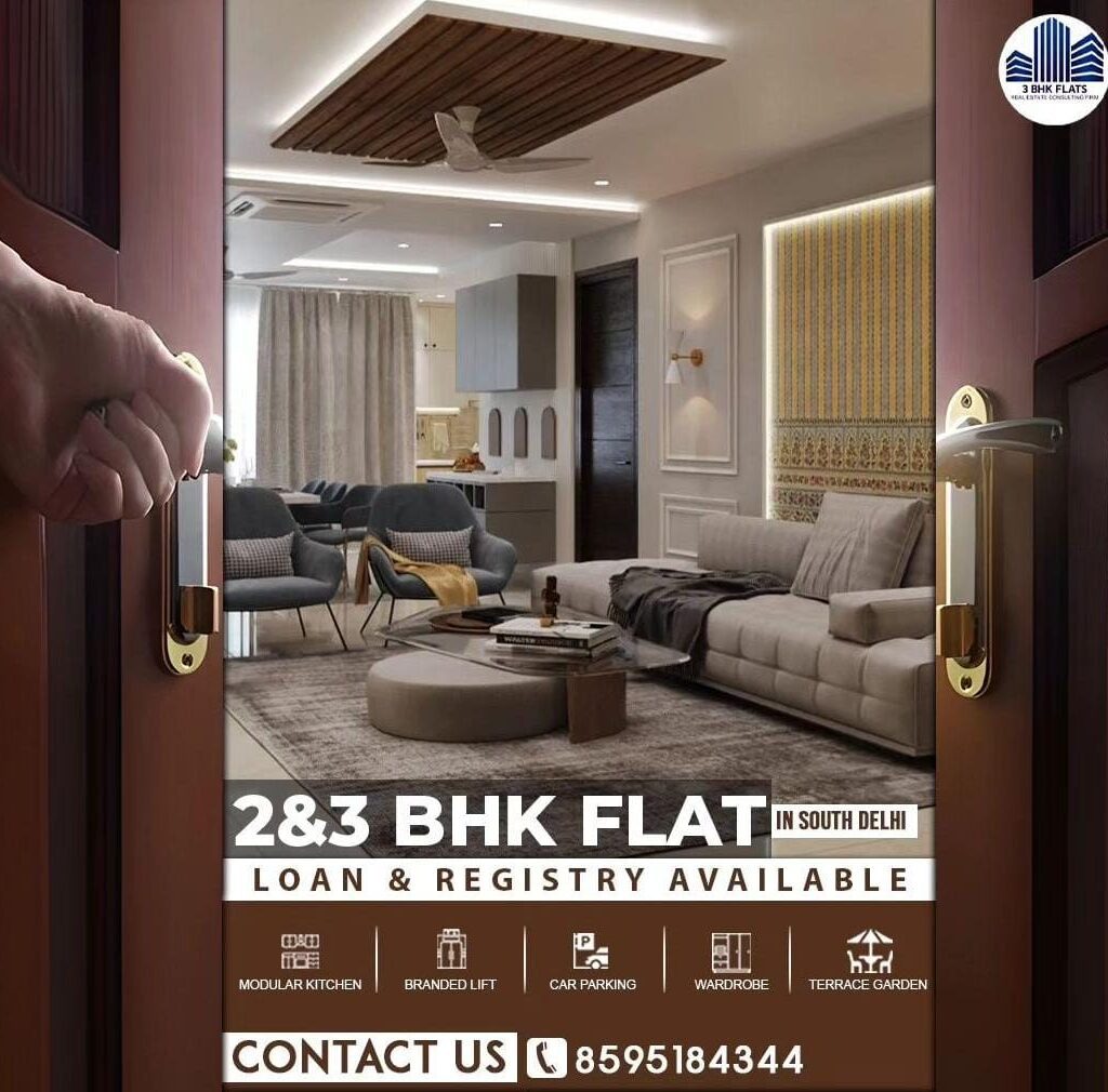 2 BHK Flat For Sale In South Delhi Image